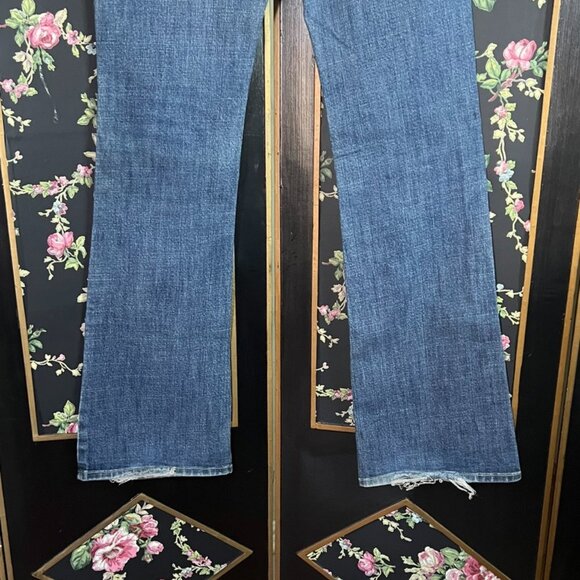 Street Denim Low Rise Bootcut Jeans Size 24 - Picture 5 of 8